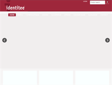 Tablet Screenshot of identitee.com.au